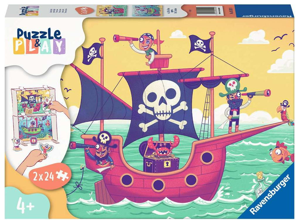 Puzzle & Play - Pirate Terre en vue