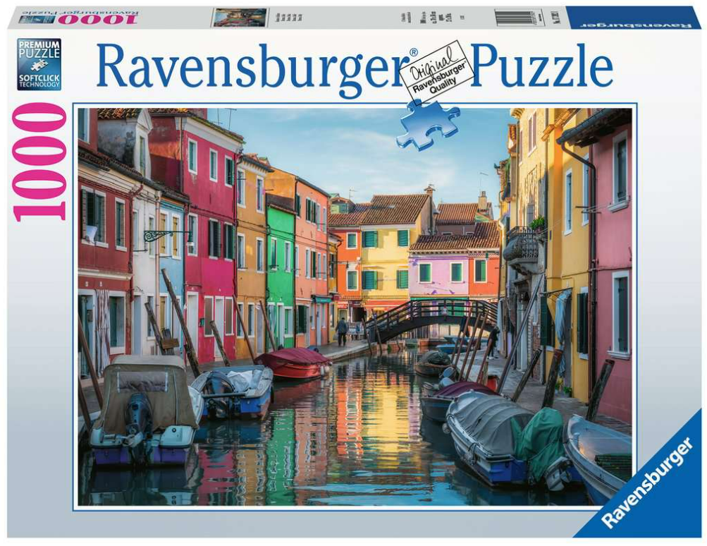 Puzzle Burano Italie - 1000pcs