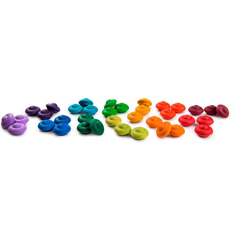 Grapat - Mandala rainbow flowers