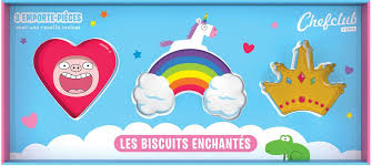Chefclub kids - 3 emporte-pièces Les biscuits enchantés