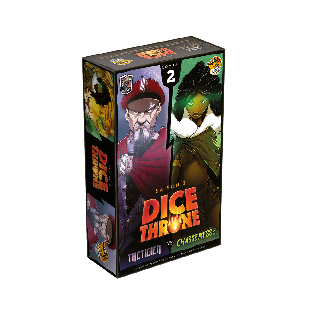 Dice throne S2 - Combat 2 - Tacticien vs chasseresse