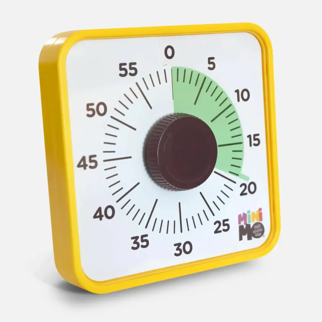 Minuteur visuel magnétique 60 min