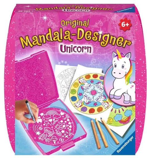 Mini Mandala Designer - Licornes