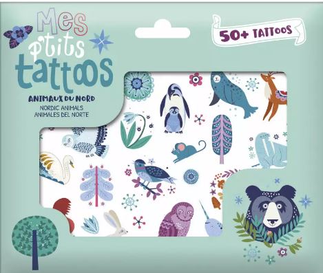 Mes p'tits tattoos Animaux du nord