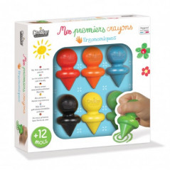 Mes premiers crayons ergonomiques CL175 6 pcs