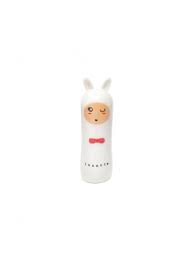 Baume à lèvres lapin inuwet blanc nacré Barbe à papa