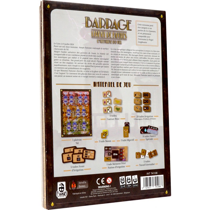 Barrage - Extension L'affaire du Nil