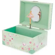 coffret bijoux musical oiseau