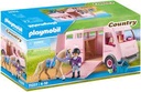 Playmobil Van avec cheval