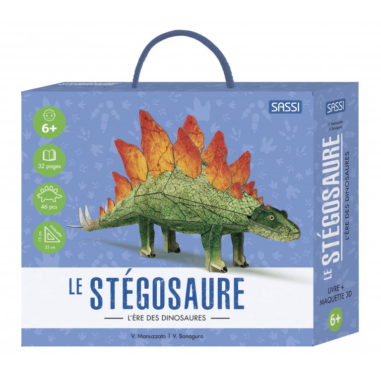 Le stégosaure Livre +maquette