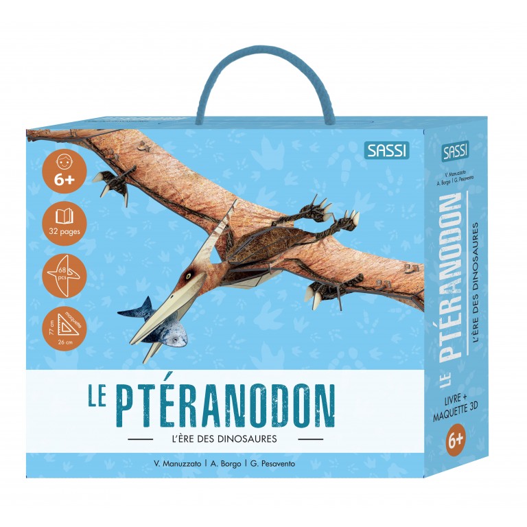 Le ptéranodon Livre +maquette