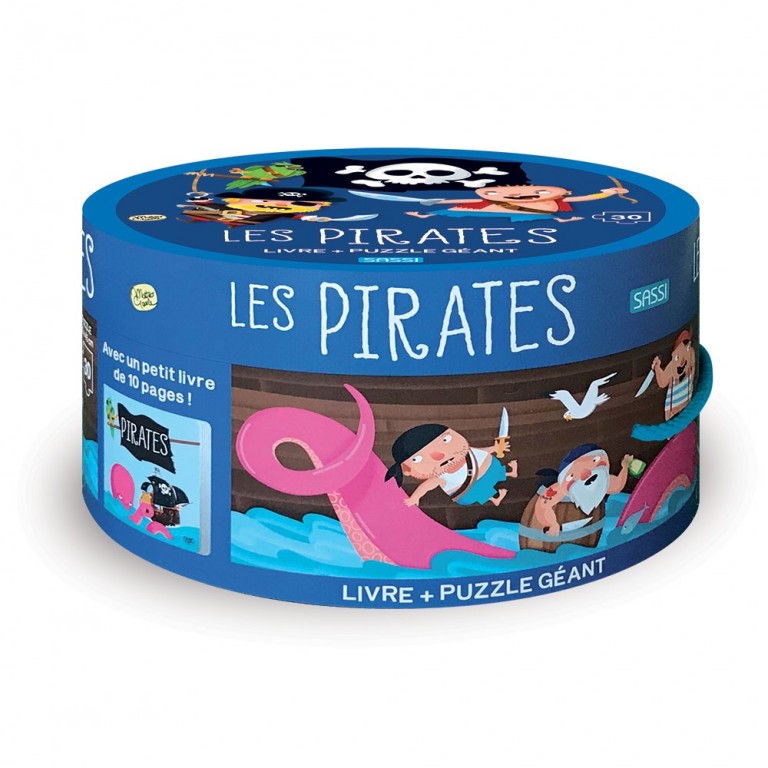 Puzzle Les pirates +livre
