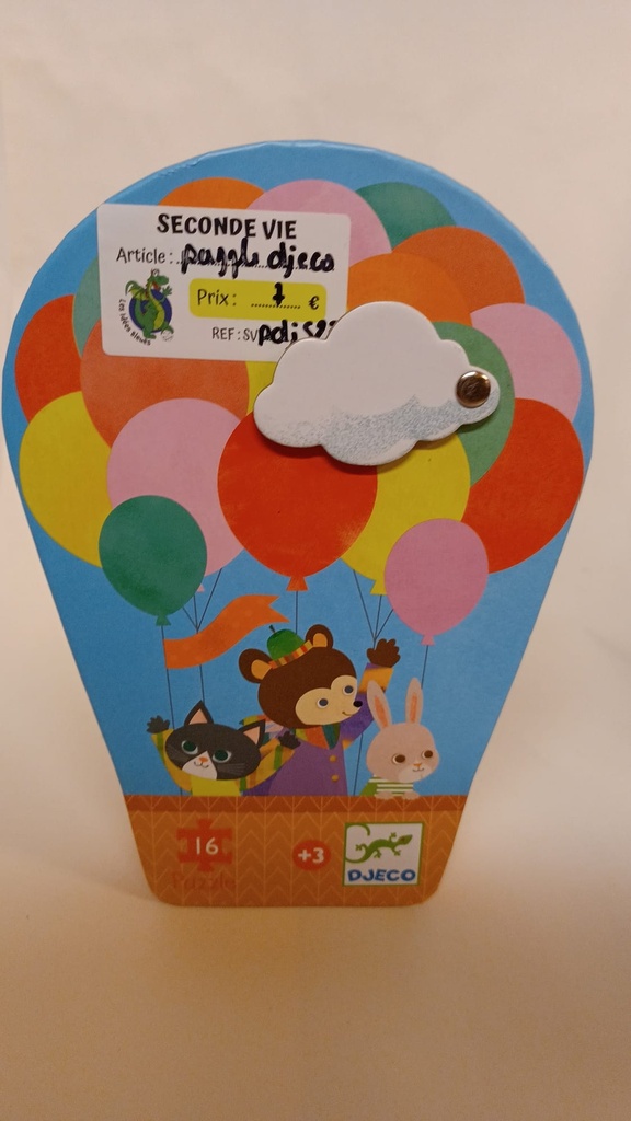 Seconde Vie - Puzzle Montgolfière Djeco