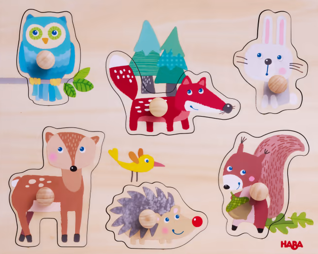 Puzzle Animaux de la forêt