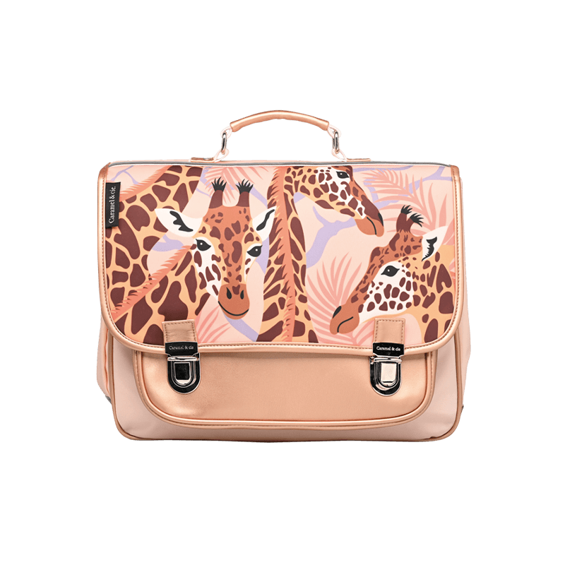 Cartable moyen - Jolies girafes