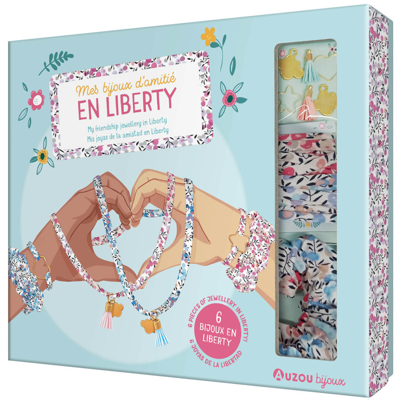 Mes bijoux d'amitié en Liberty