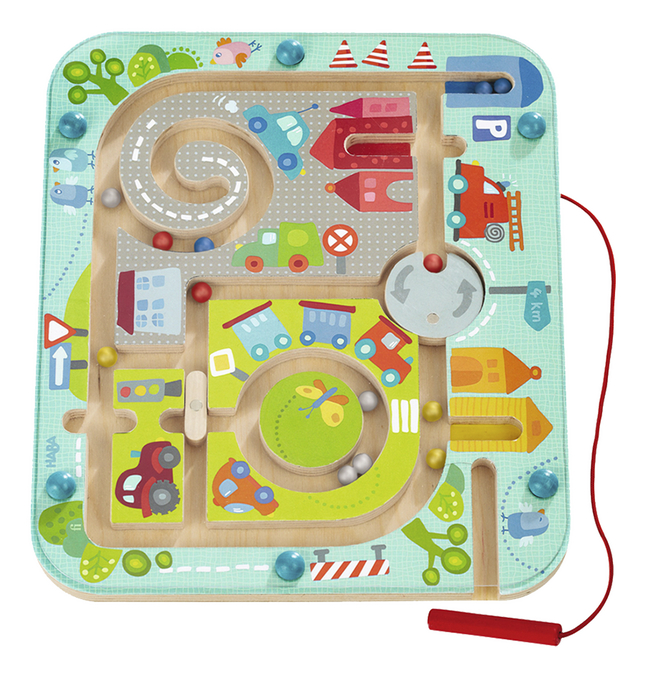 Jeu magnétique - Ville labyrinthe