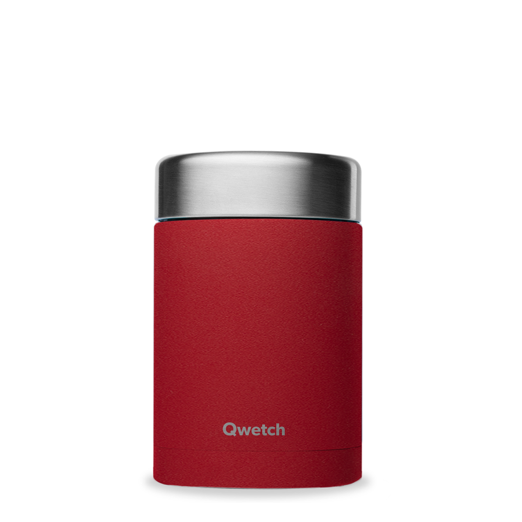 Boîte repas isotherme inox - GRANITE - Rouge - 600ml