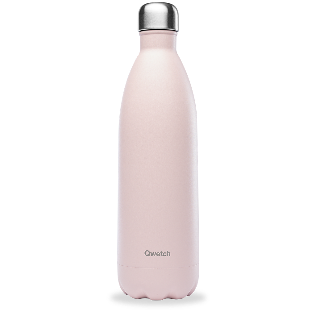 Bouteille isotherme inox - Pastel - Rose - 1000ml