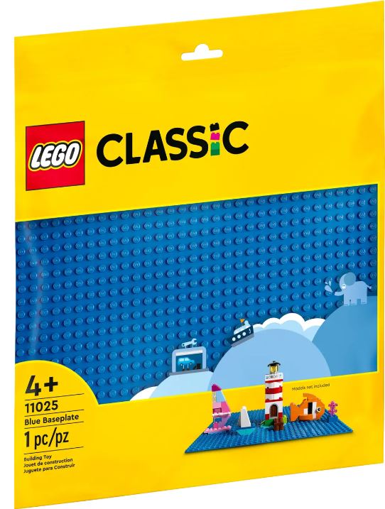 Plaque Lego Classic Bleue
