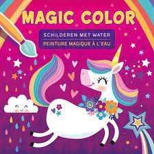 Magic color - Peinture magique à l'eau Licorne