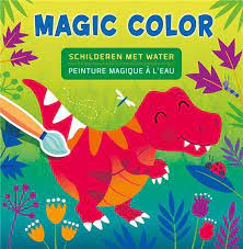 Magic color - Peinture magique à l'eau Dino