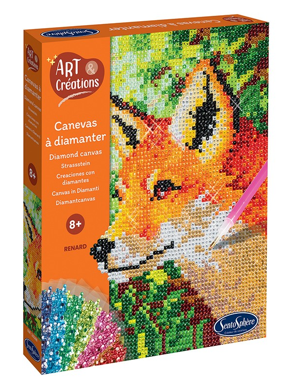 Canevas à Diamenter - Renard