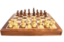 Jeu d'Échecs Magnétique Pliable - Plateau de 30 cm en Palissandre