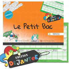 Le petit bac Edition Déjantée