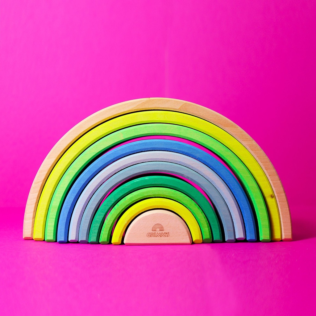 Grimm's - Arc-en-ciel Vert NEON