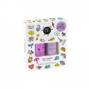 Set de 2 vernis à l'eau WOW & 24 gommettes Nail Stickers