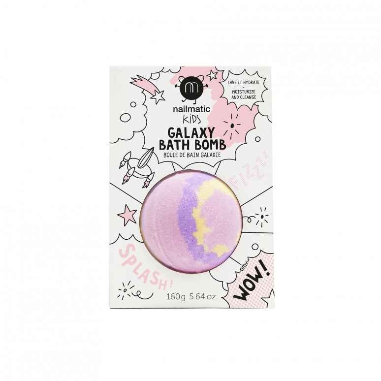 Boule de bain Galaxie Rose-Jaune-violet