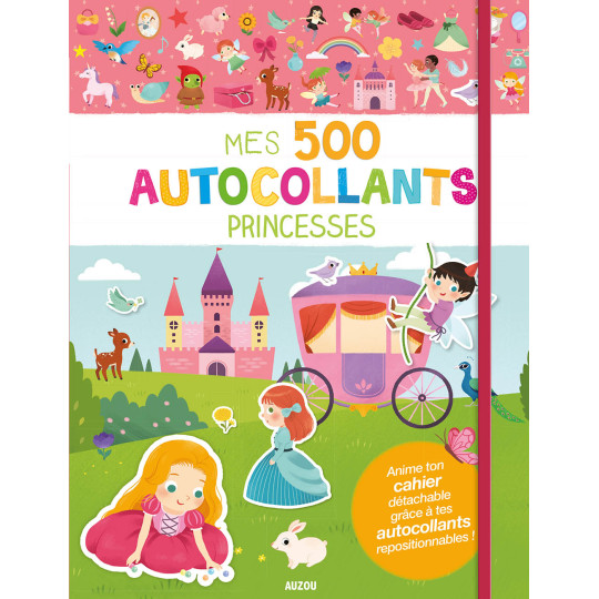 Mes 500 Autocollants Créatifs - Princesses