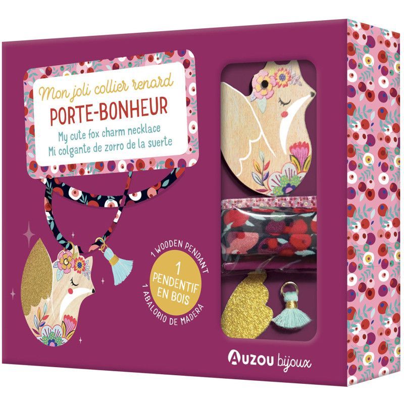 Mon Joli Collier Renard Porte-Bonheur