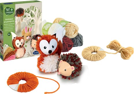 Animaux en pompons