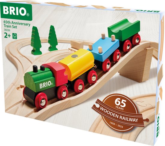 Circuit en bois 65 ième anniversaire