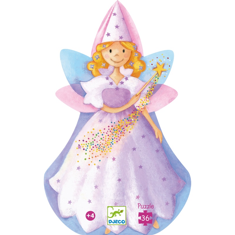 Seconde Vie - Puzzle La fée et la licorne 36 pcs