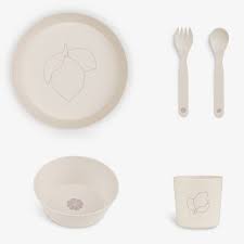 Citron - Ensemble de set repas beige Citron