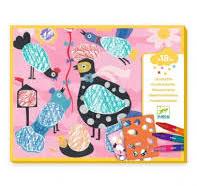 Djeco - Fabuleux Pochoir Color Stop