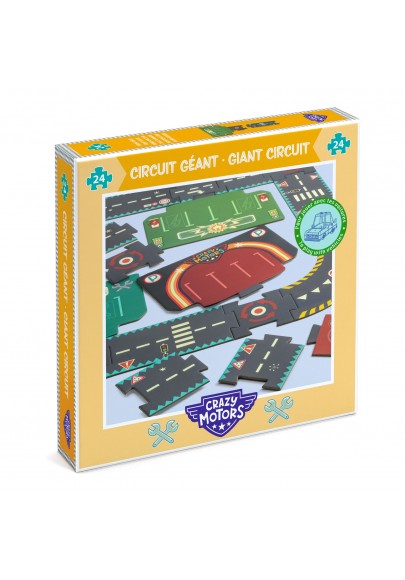 Crazy Motors - Circuit Géant 24 pcs