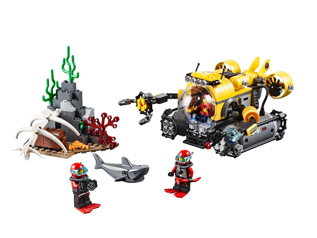 Seconde Vie - Lego sous-marin 60092