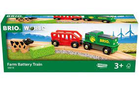 Brio Train de la Ferme à pile