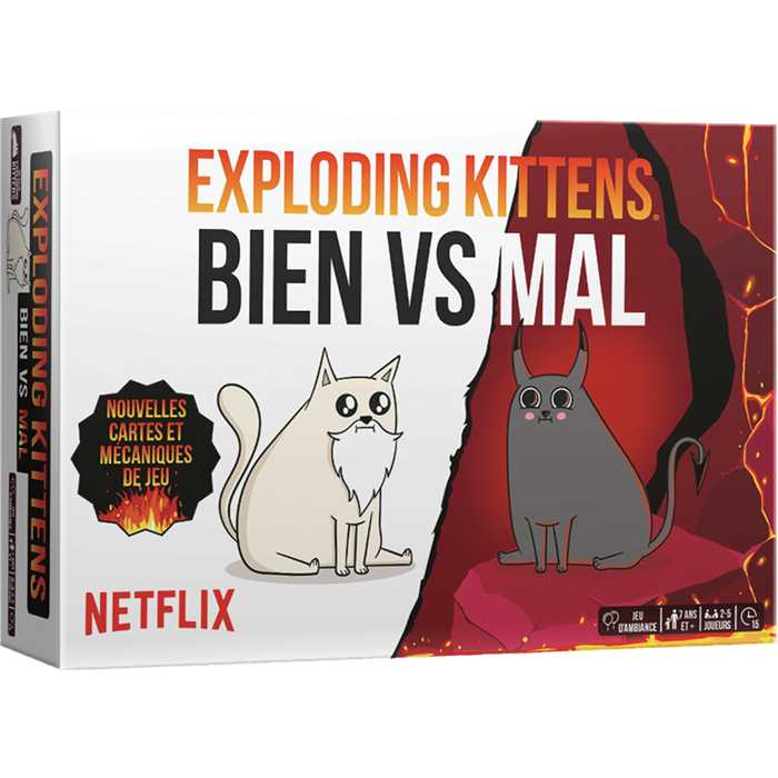 Exploding kittens - Bien VS Mal