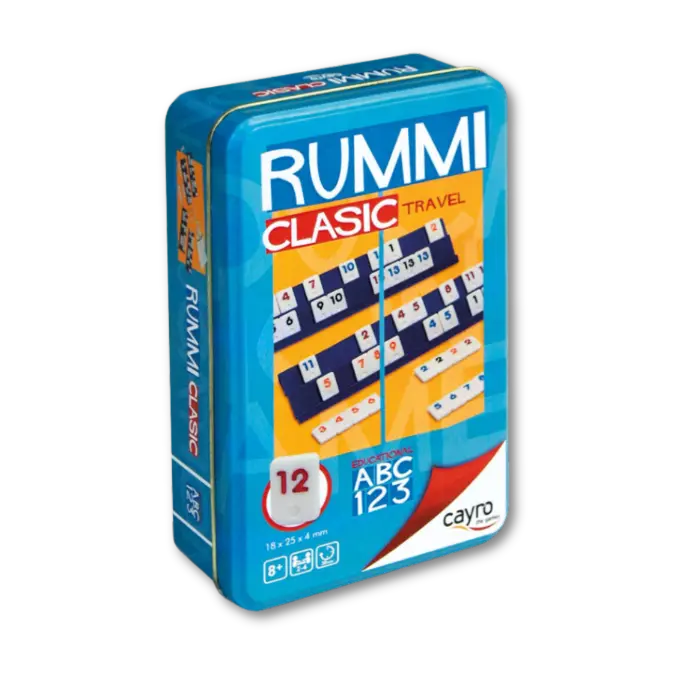 Rummi classic travel metal box Cayro