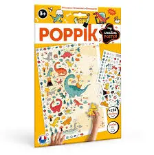 Poppik - Poster créatif Dinosaures