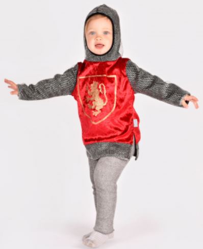 Déguisement chevalier 4-6 ans rouge (Den Goda Fen)