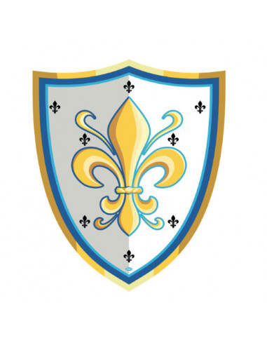 Bouclier fleur de Lys