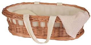 Carrycot en osier