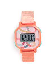 Montre digitale - Pastel volute