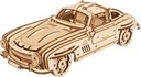 Mechanical models - Maquette coupé sport à aileron 262 pcs